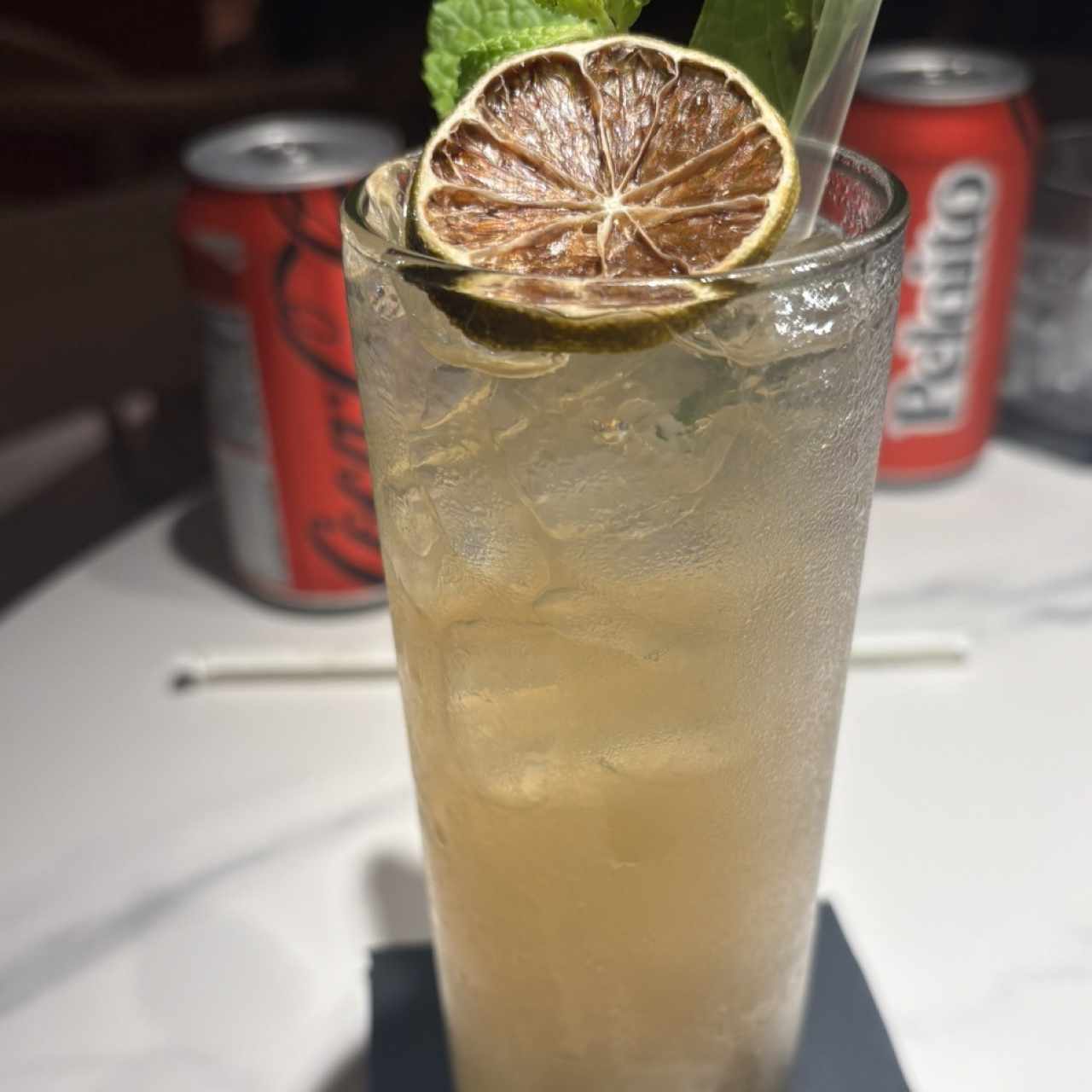 Limonada de hierbabuena
