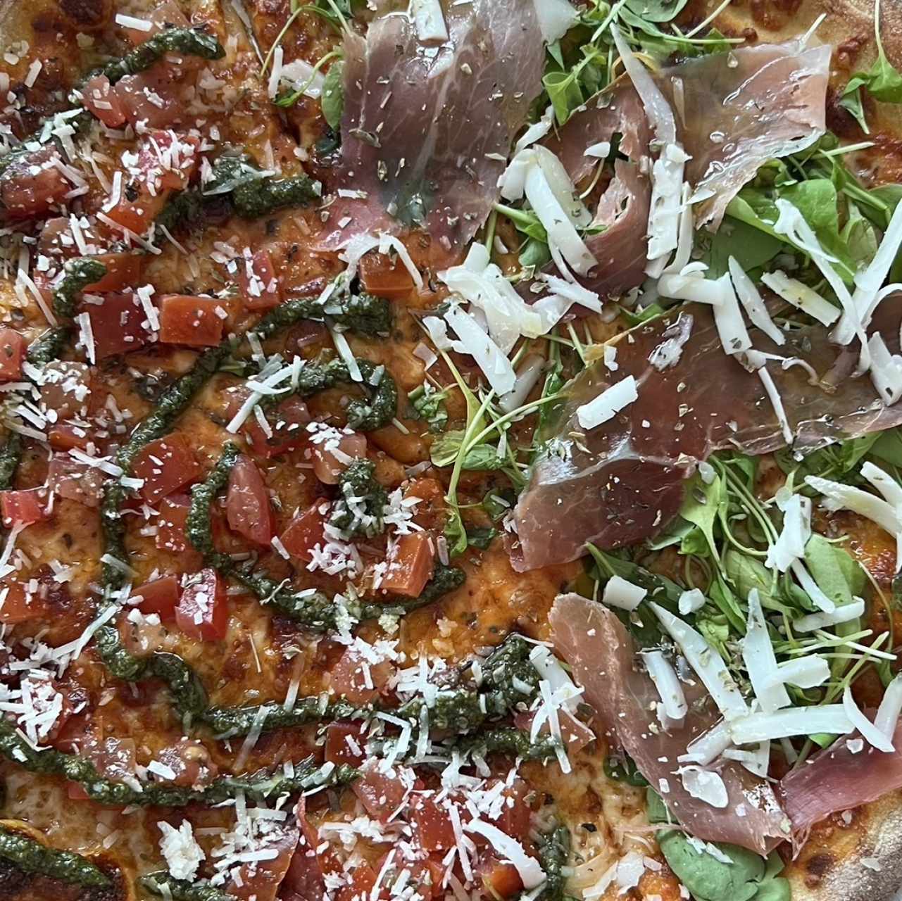 Fabi Fabi y mitad Pesto 