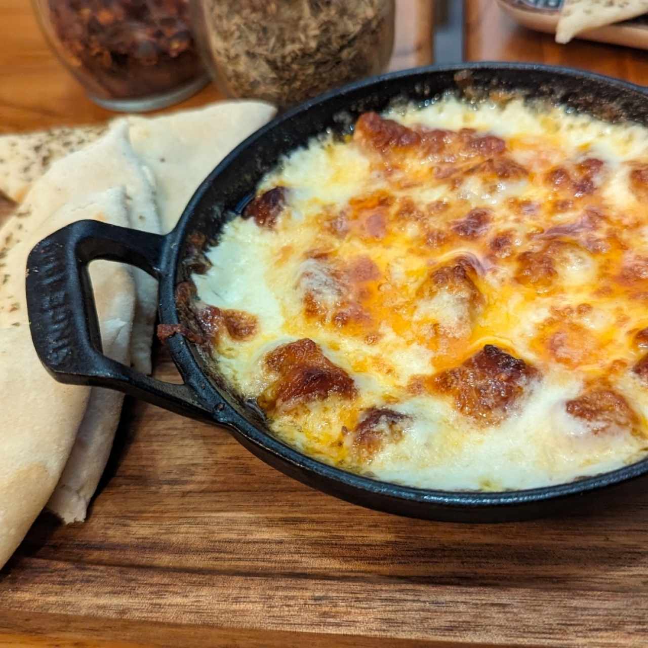 Cazuela de queso Fundido