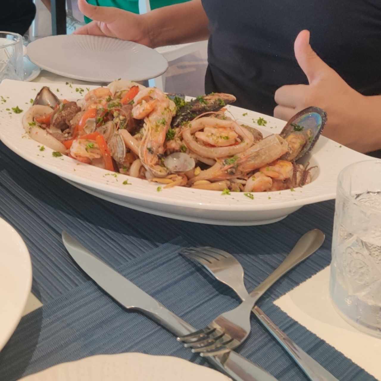 plato para compartir : Mar