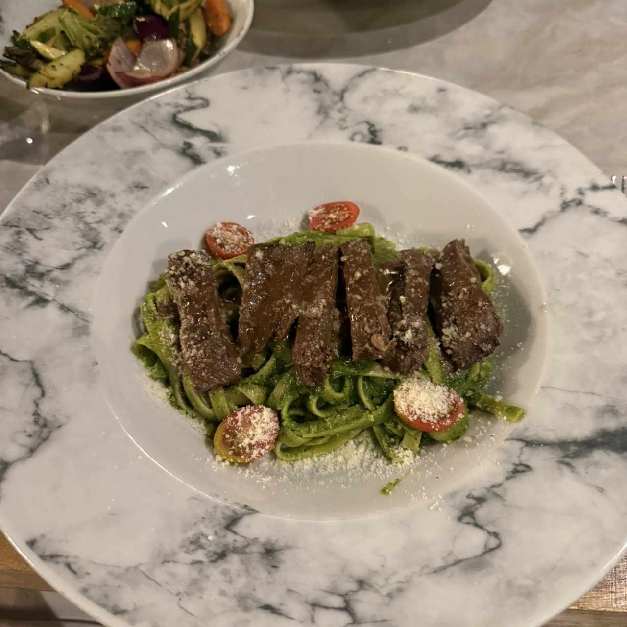 Fondos - Fetuccini al Pesto