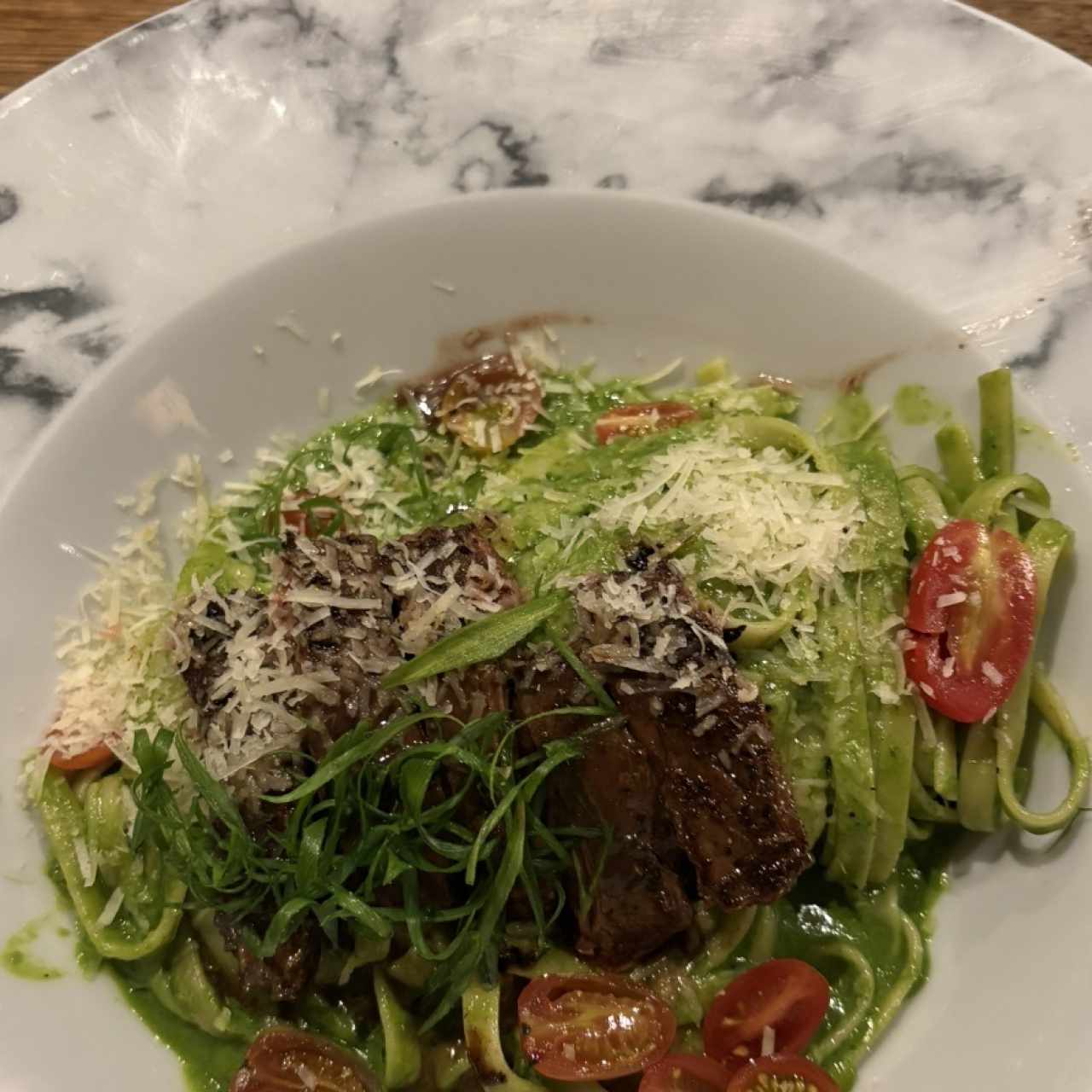 Fondos - Fetuccini al Pesto