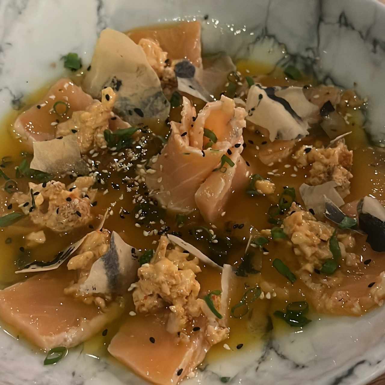 Tiradito efimero 