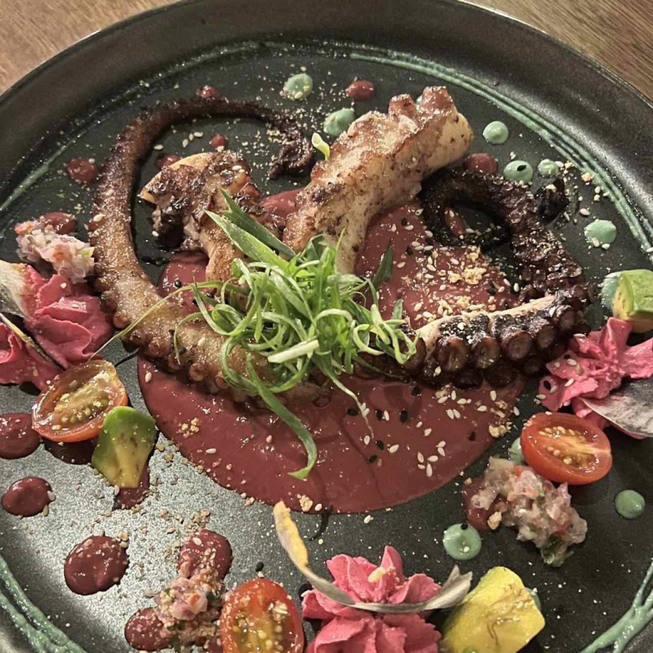 Pulpo a los Olivos