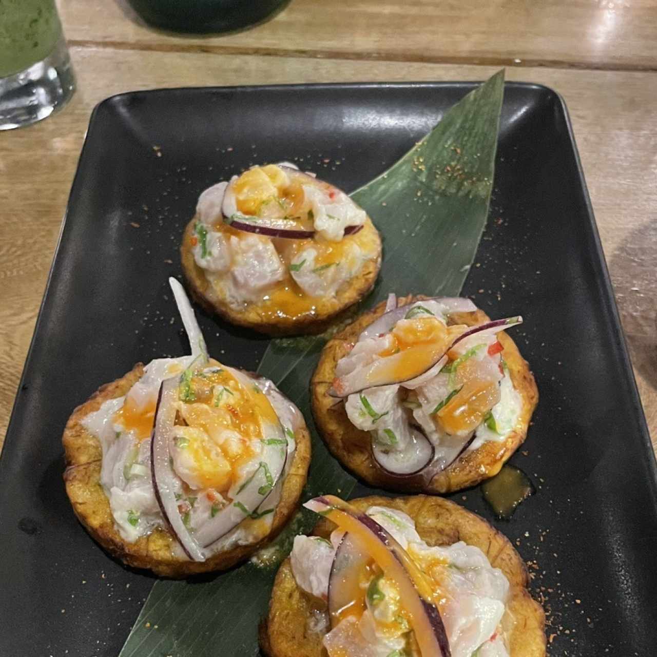 Entretiempos - Patacones Cevicheros