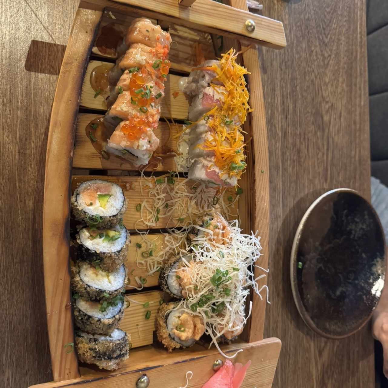 Degustación de sushi