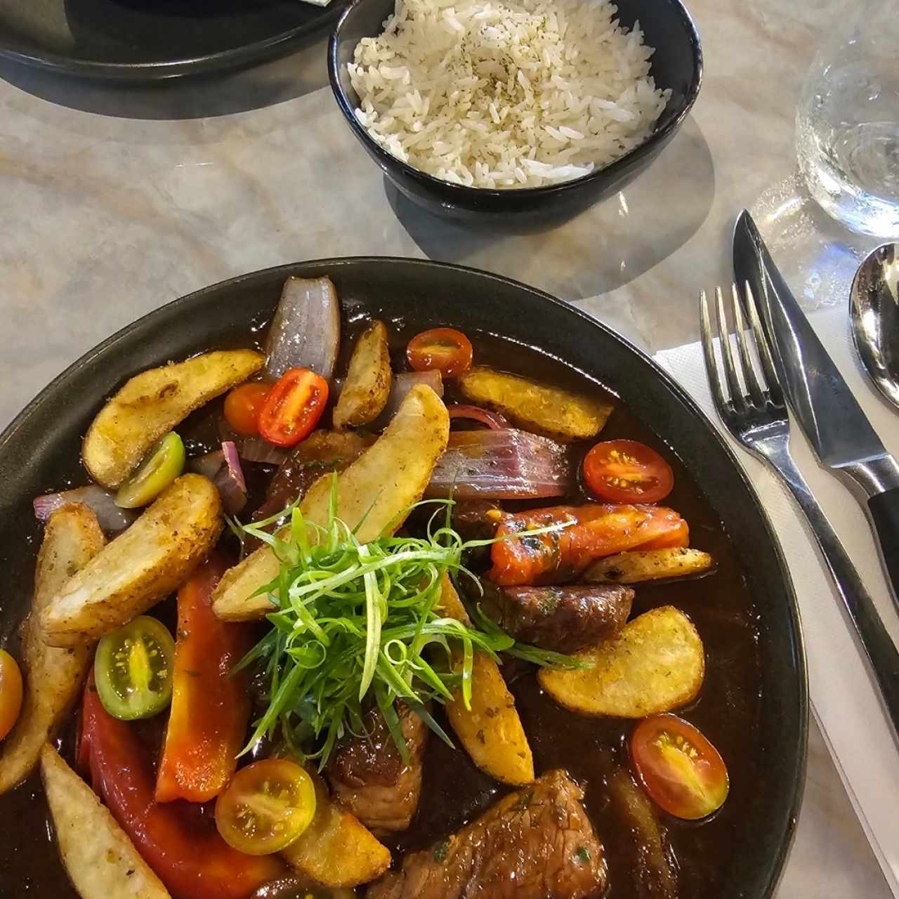 lomito salteado