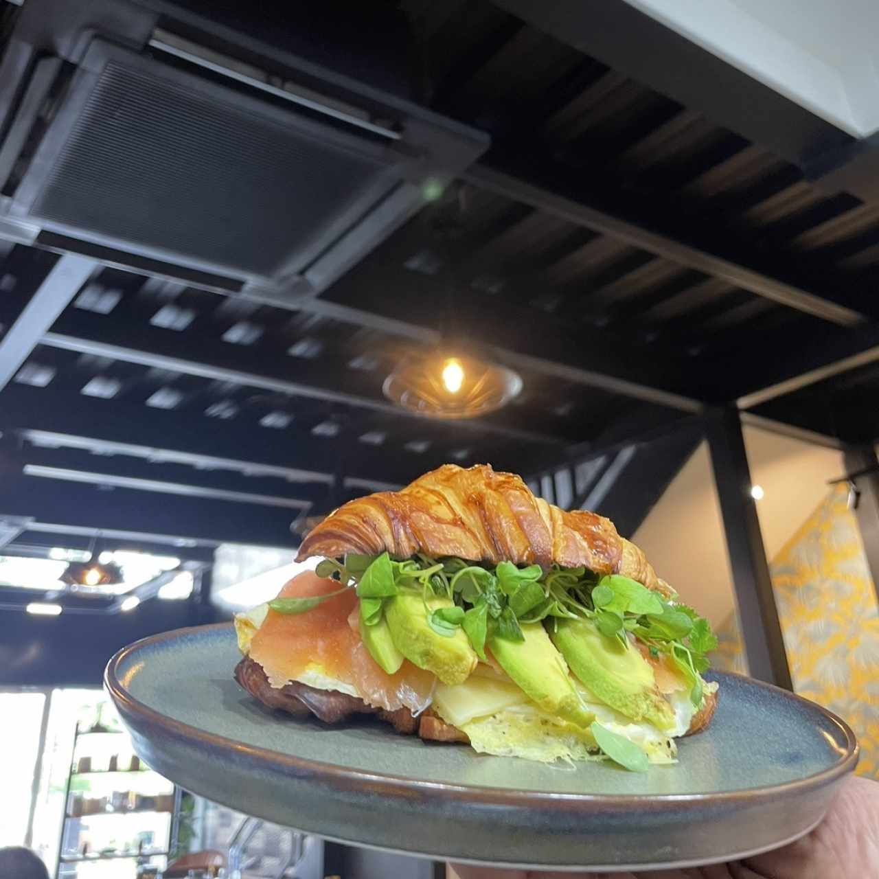 Croisant gordito salmon 