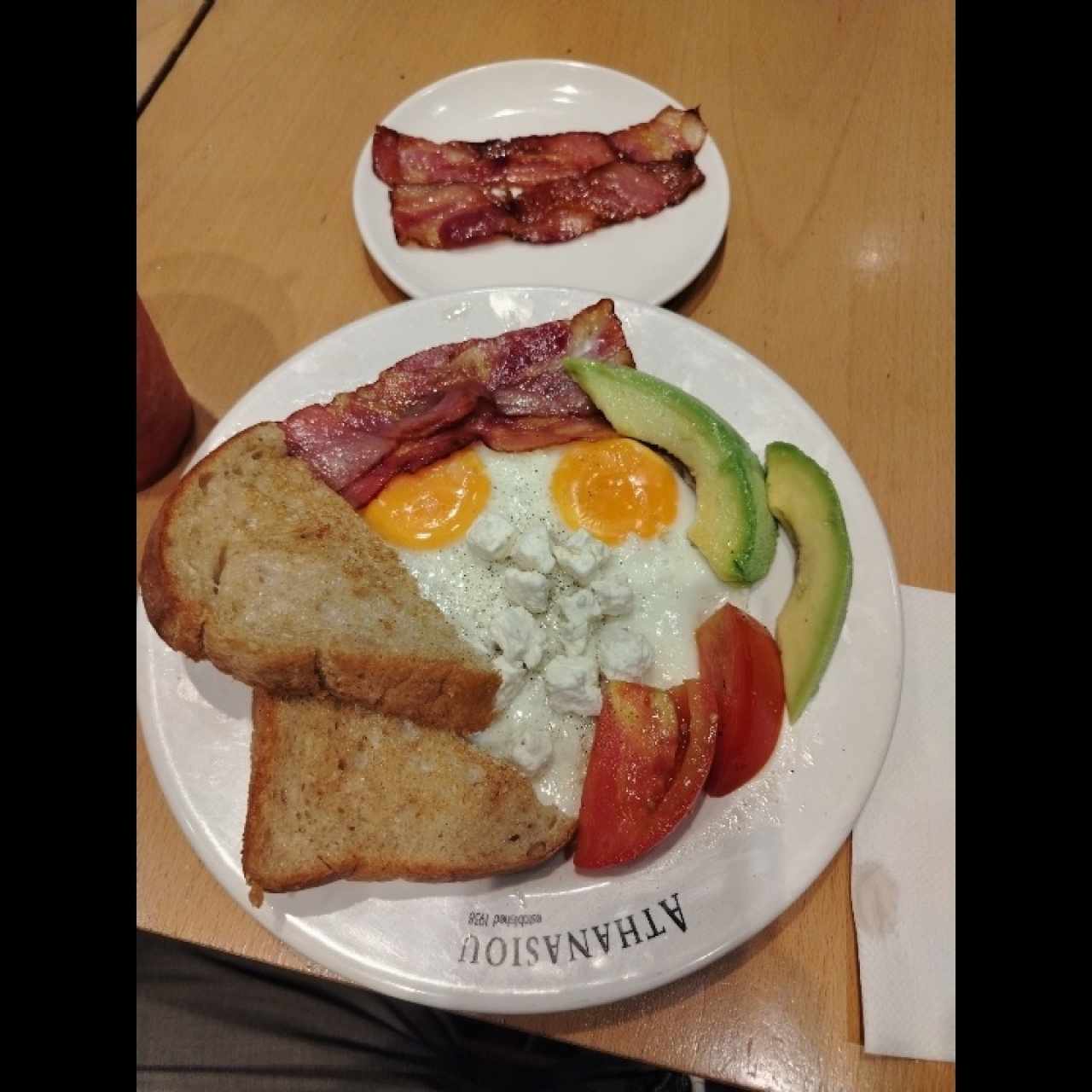 Keto a la Mode huevo frito 