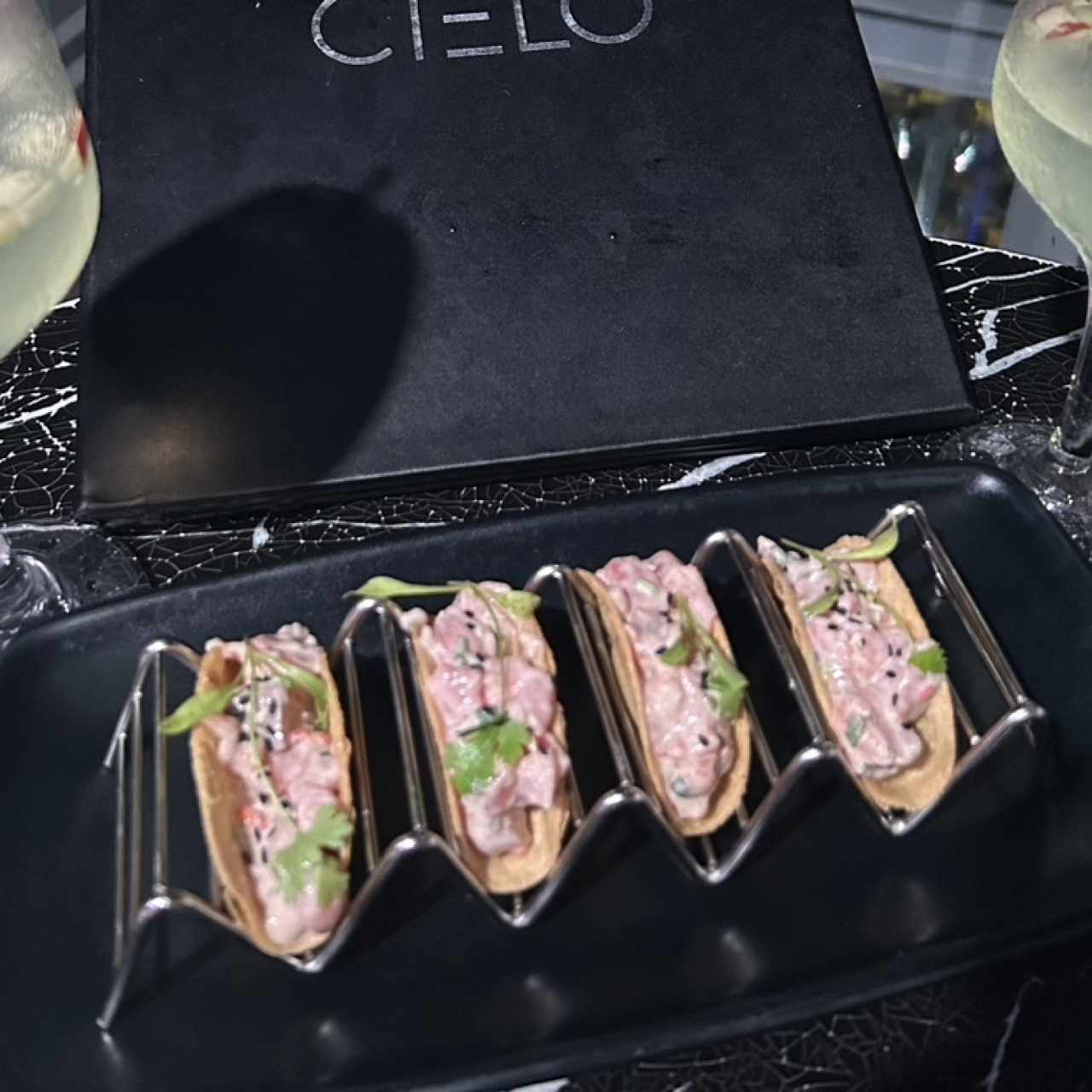 Tacos de Salmón 