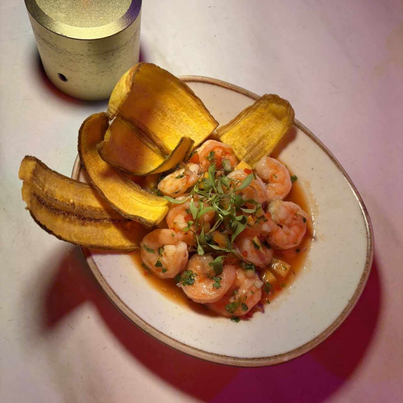 ENTRADAS - CEVICHE DE CAMARÓN