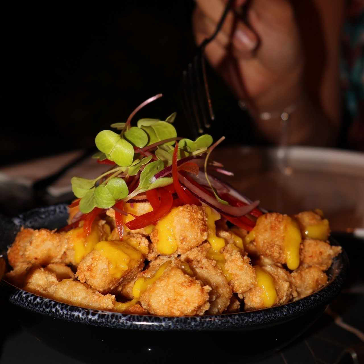 ENTRADAS - Popcorn Fish Ceviche