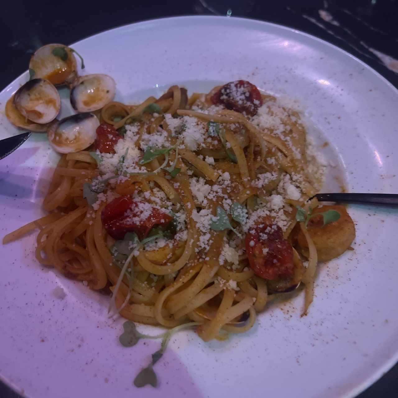 Frutos del mar (Linguini)
