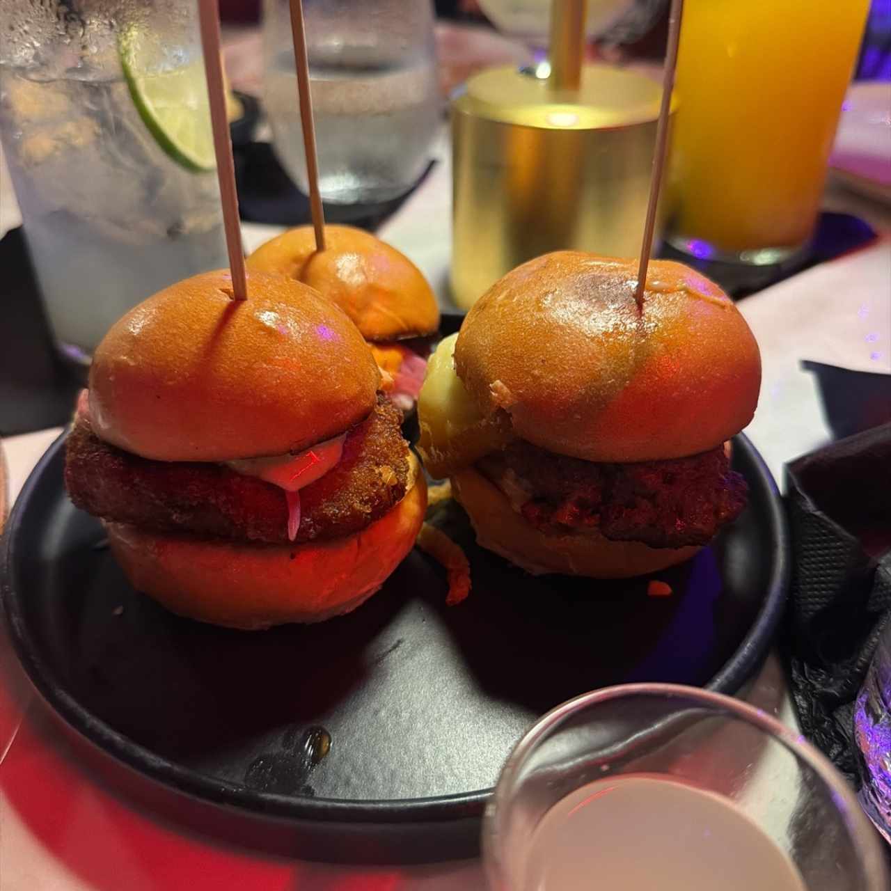 TRIO DE SLIDERS BURGER
