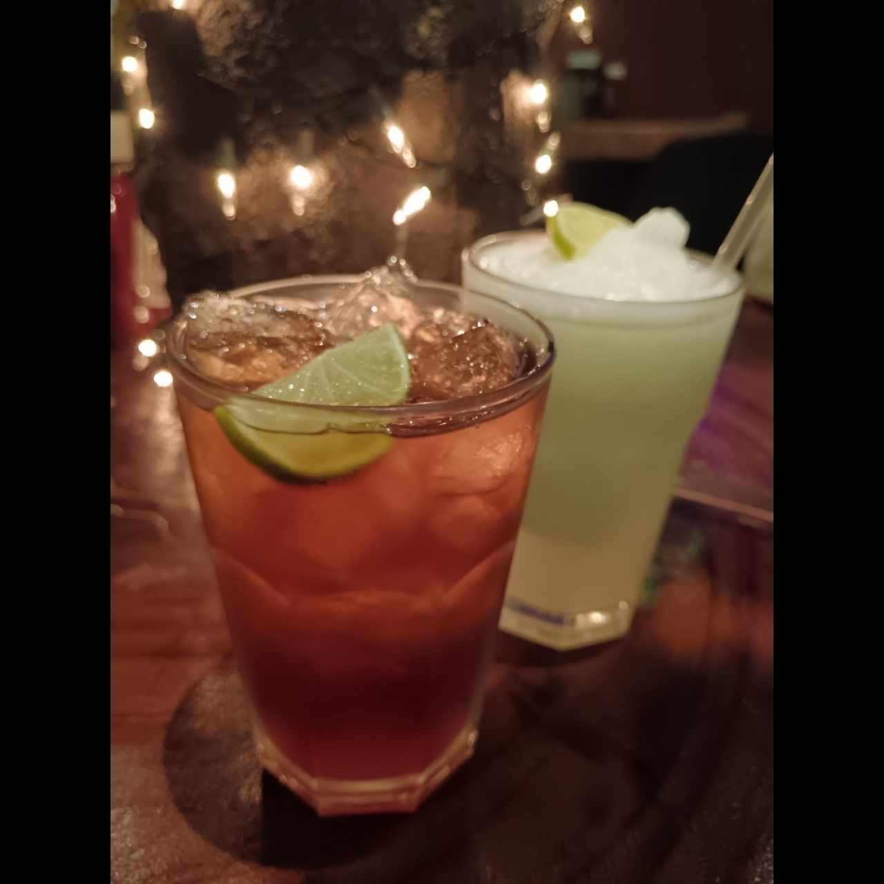 Te frío y limonada 