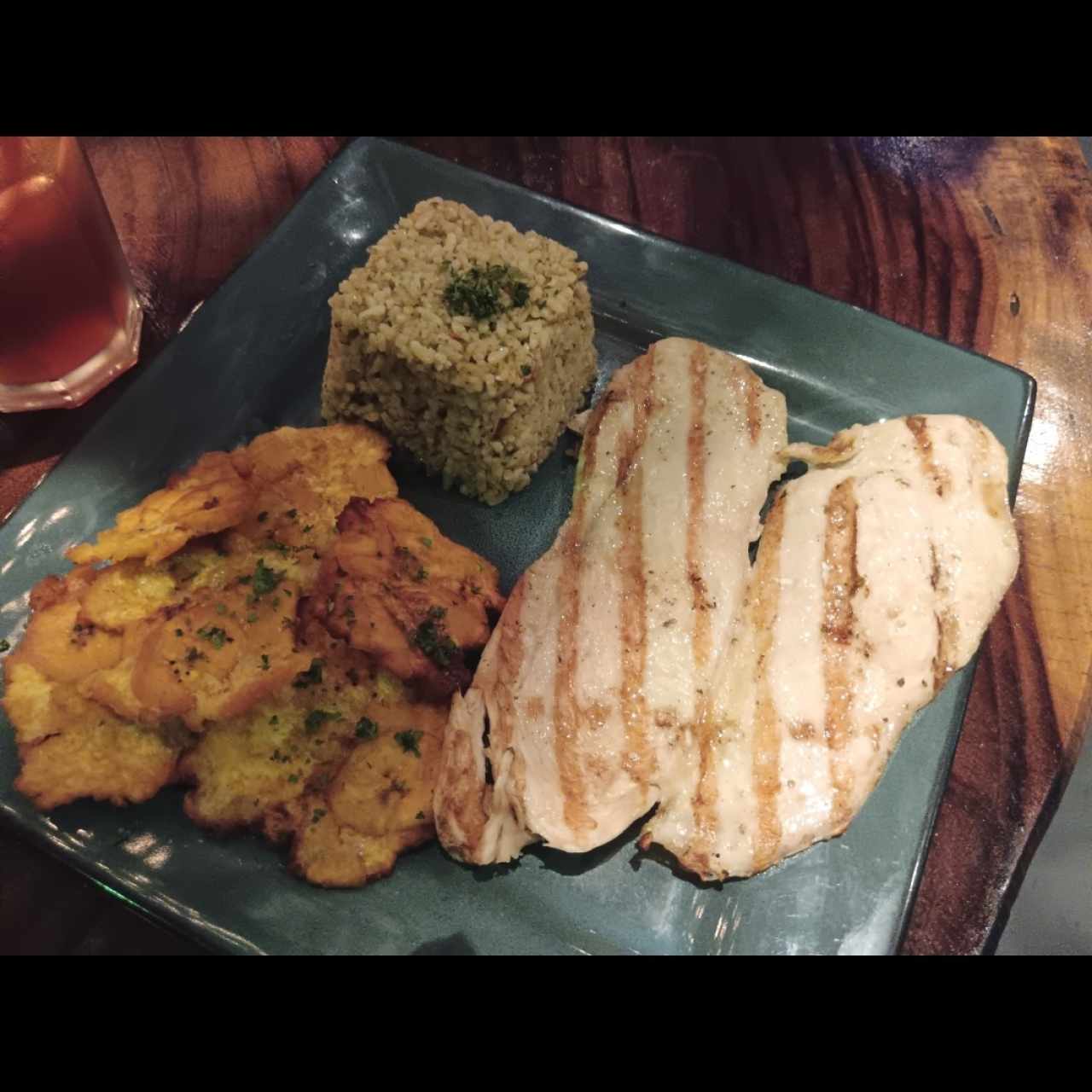 Filete de pechuga al grill