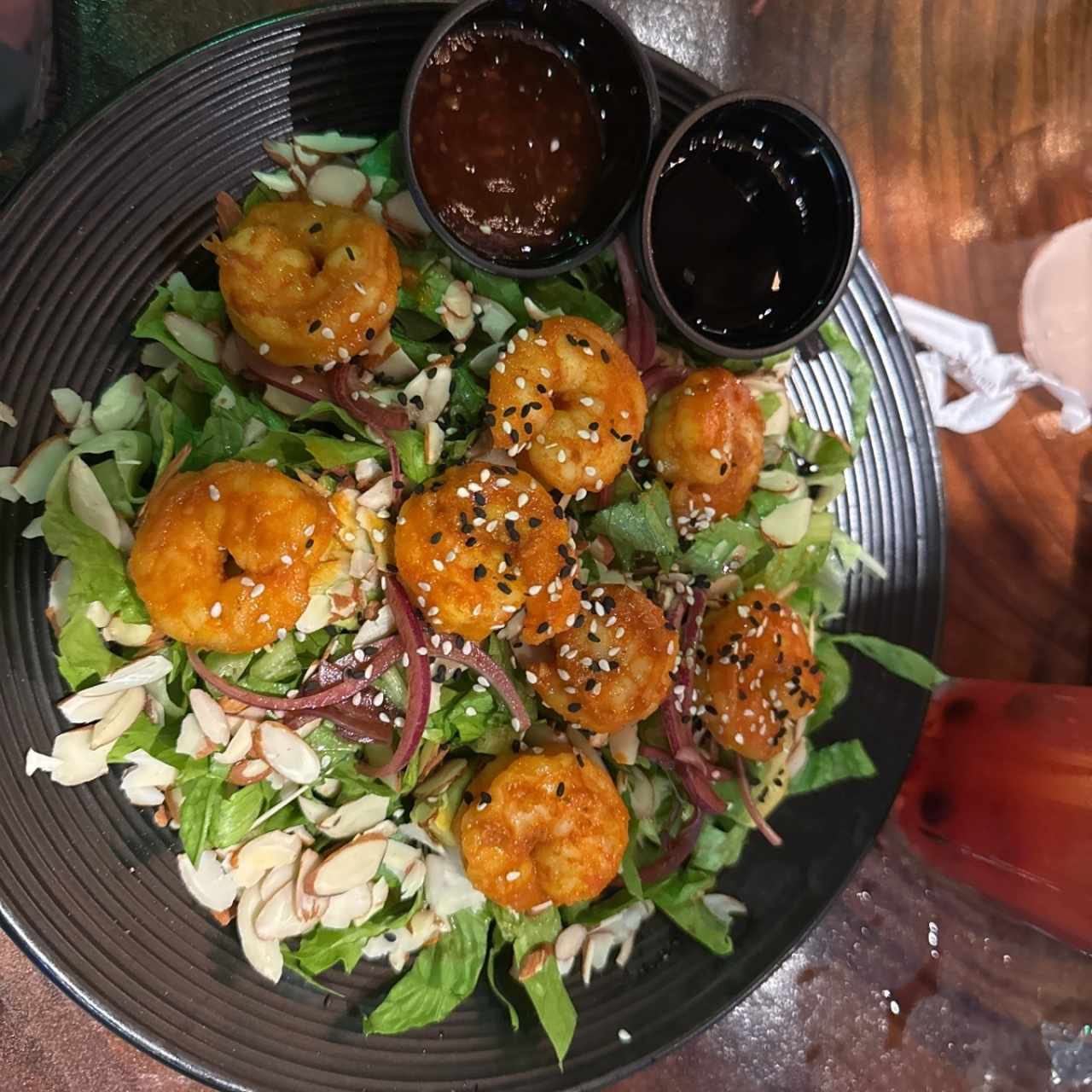Ensaladas - Ensalada Con Camarones