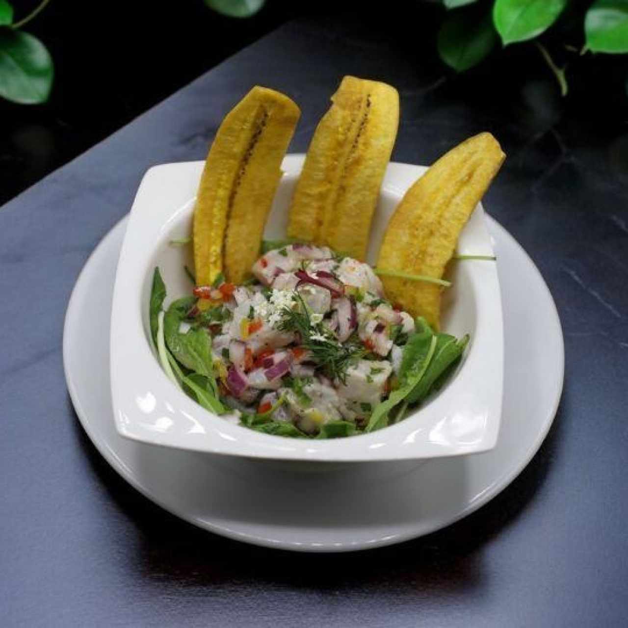 CEVICHE DE CORVINA