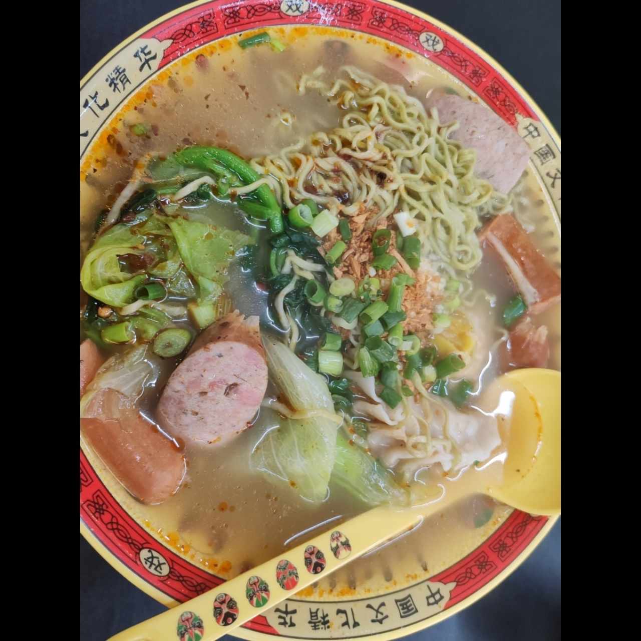 Sopa picante cantones 