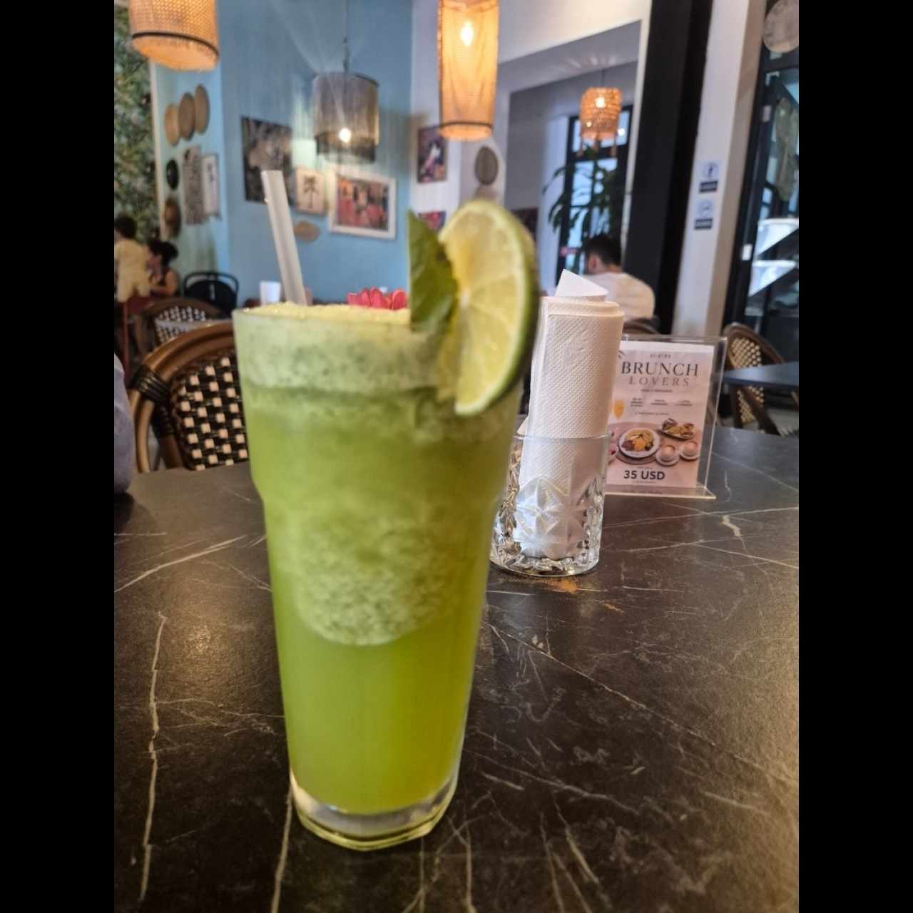 Bebidas Frías - Limonada de hierbabuena
