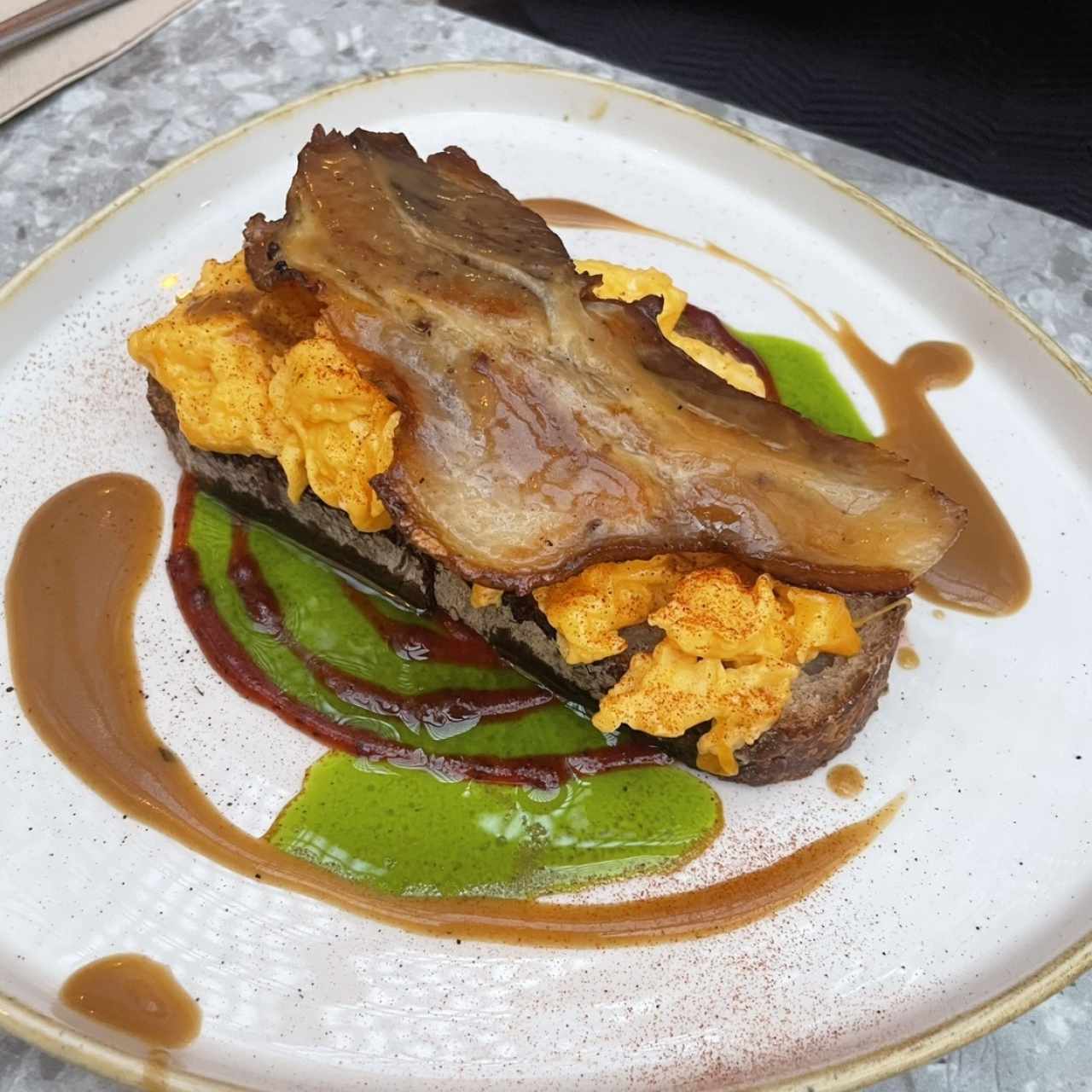 BRUNCH - PORK BELLY TOAST
