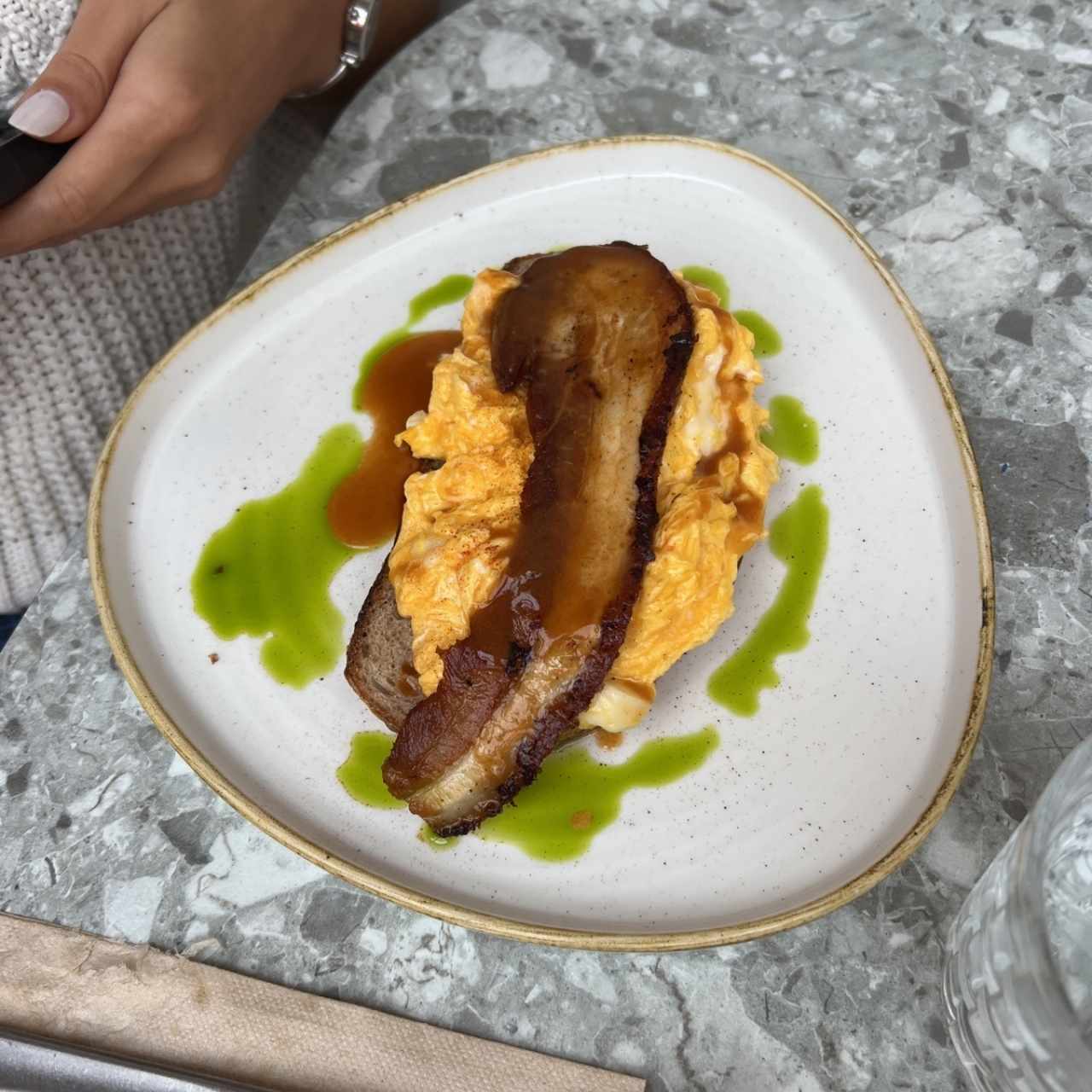 BRUNCH - PORK BELLY TOAST