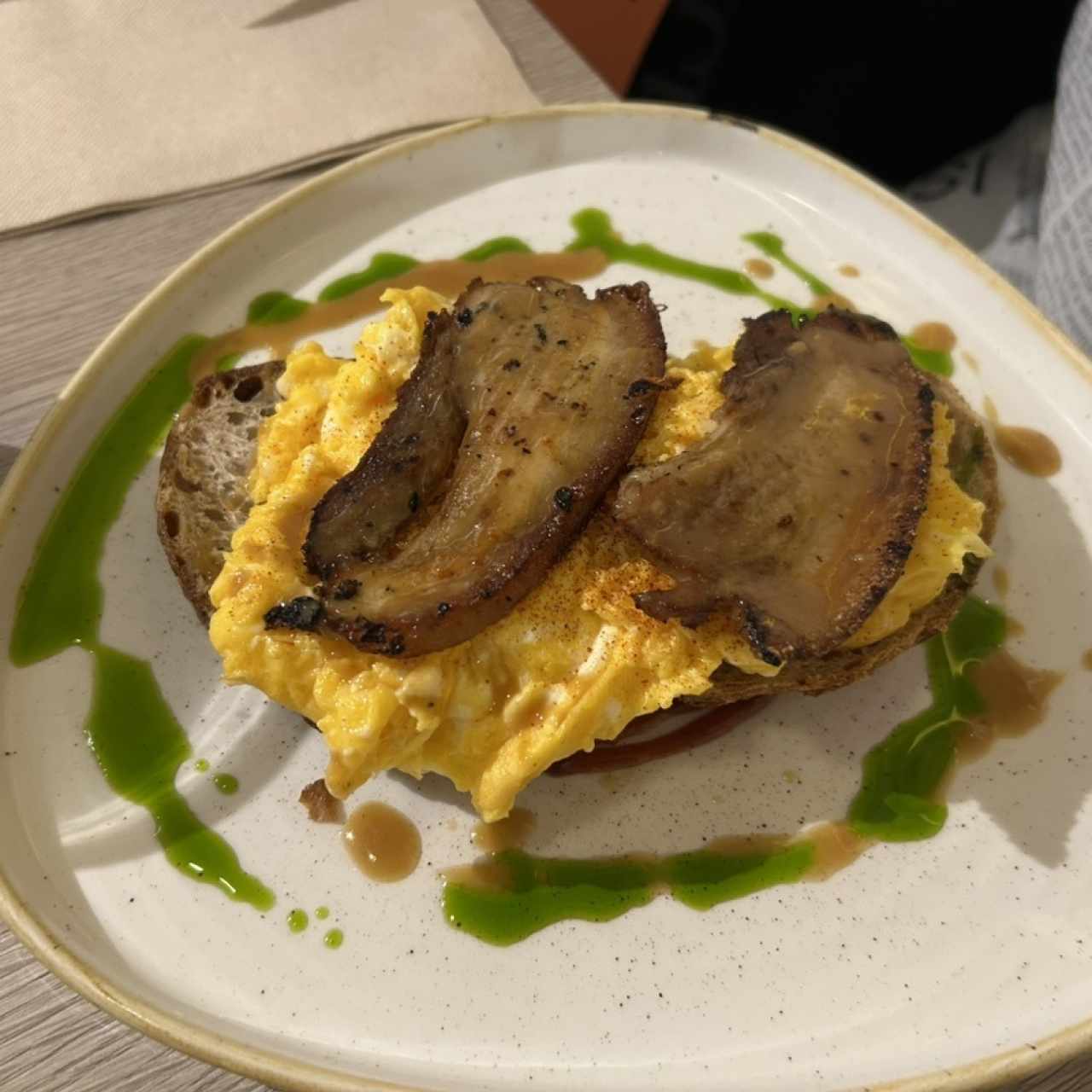 BRUNCH - PORK BELLY TOAST