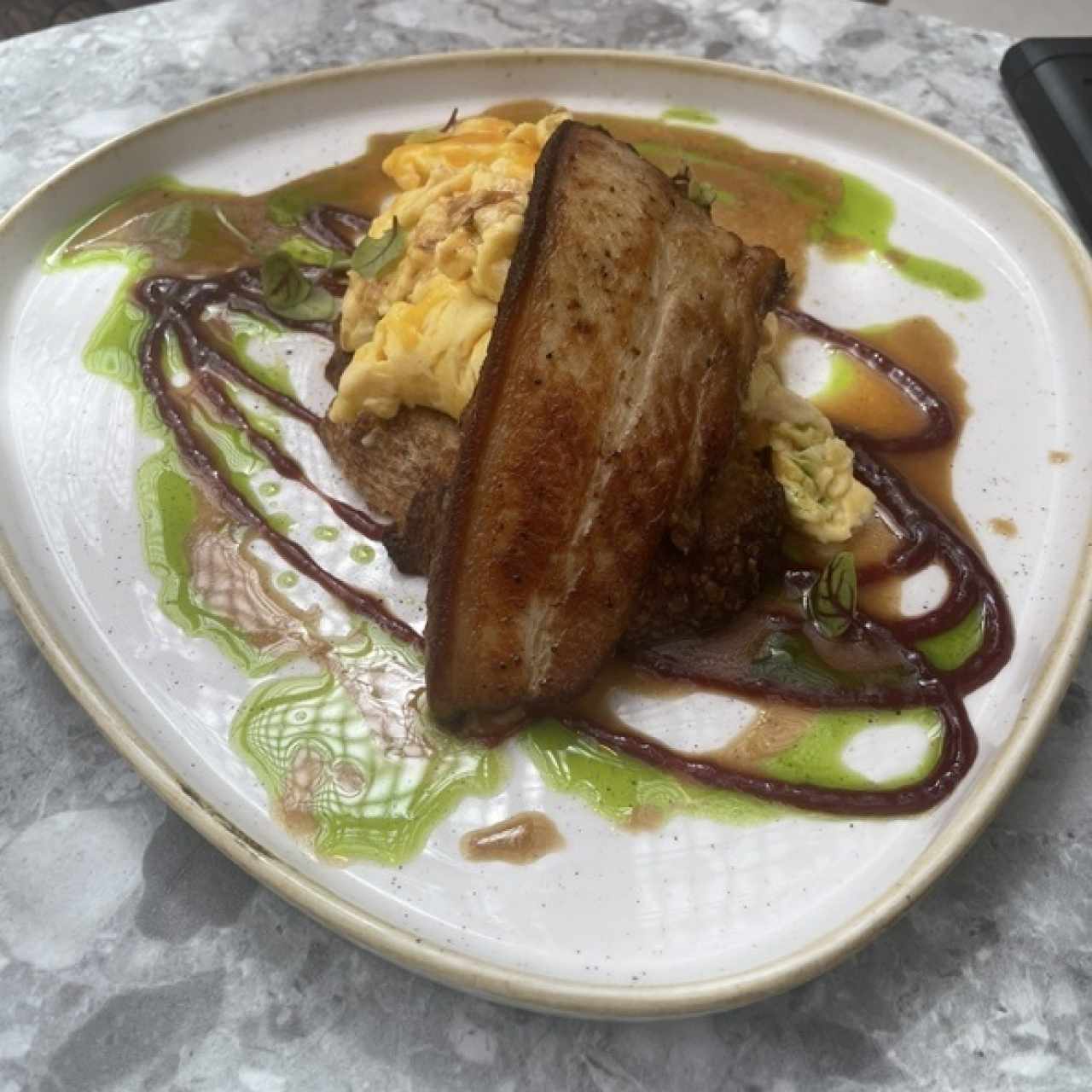 BRUNCH - PORK BELLY TOAST