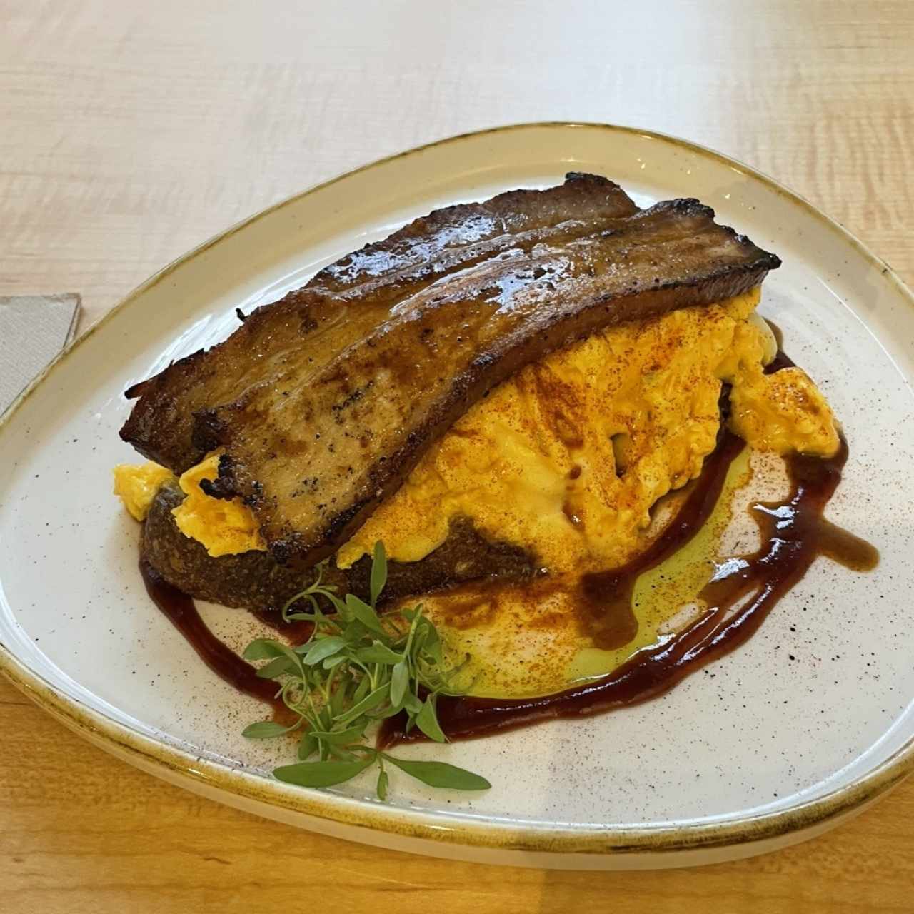 BRUNCH - PORK BELLY TOAST
