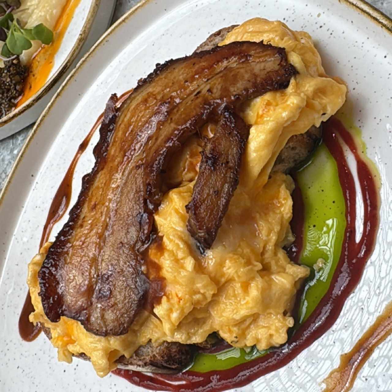 BRUNCH - PORK BELLY TOAST