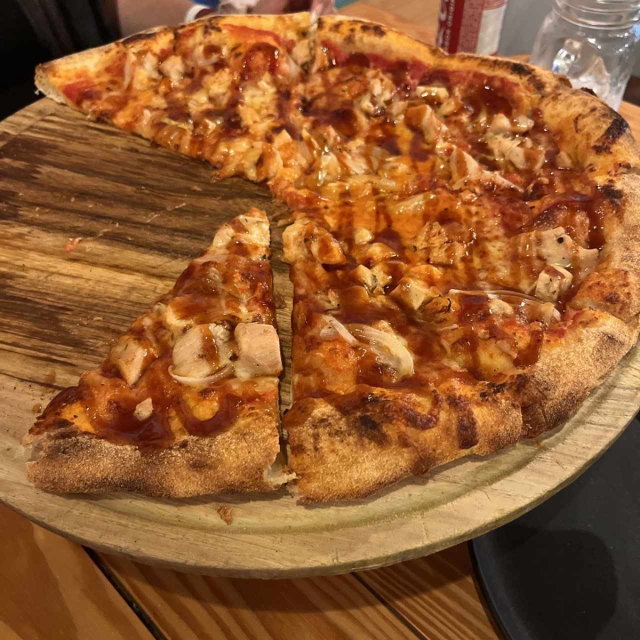 Pizzas Rojas - Pollo BBQ