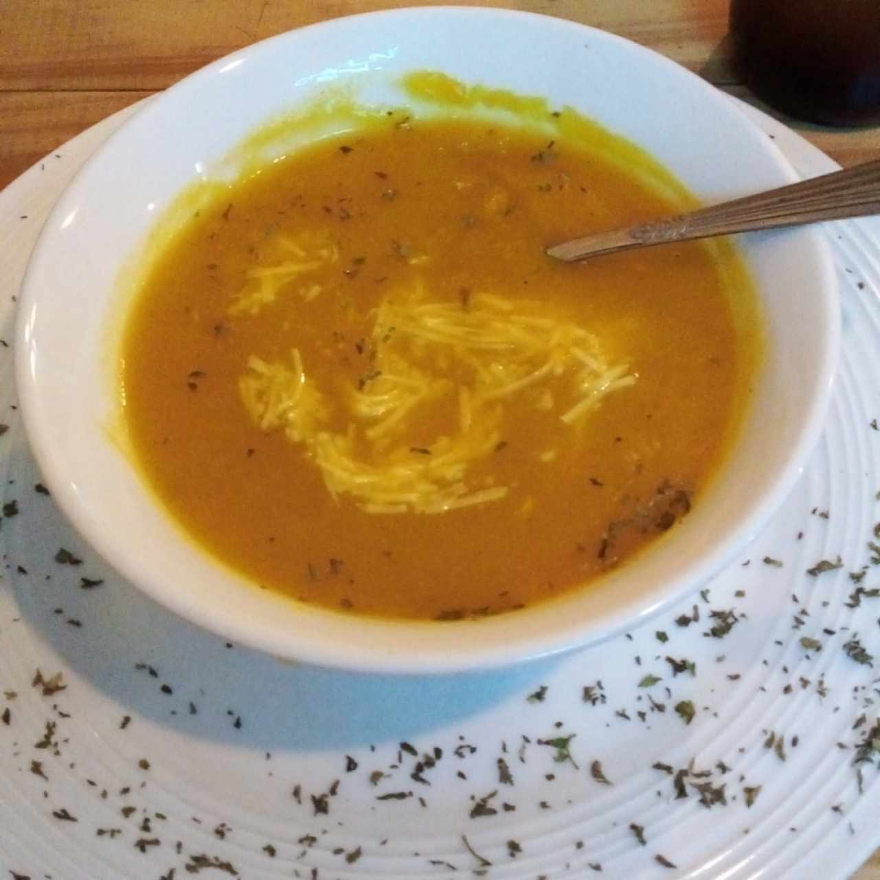 crema de zapallo