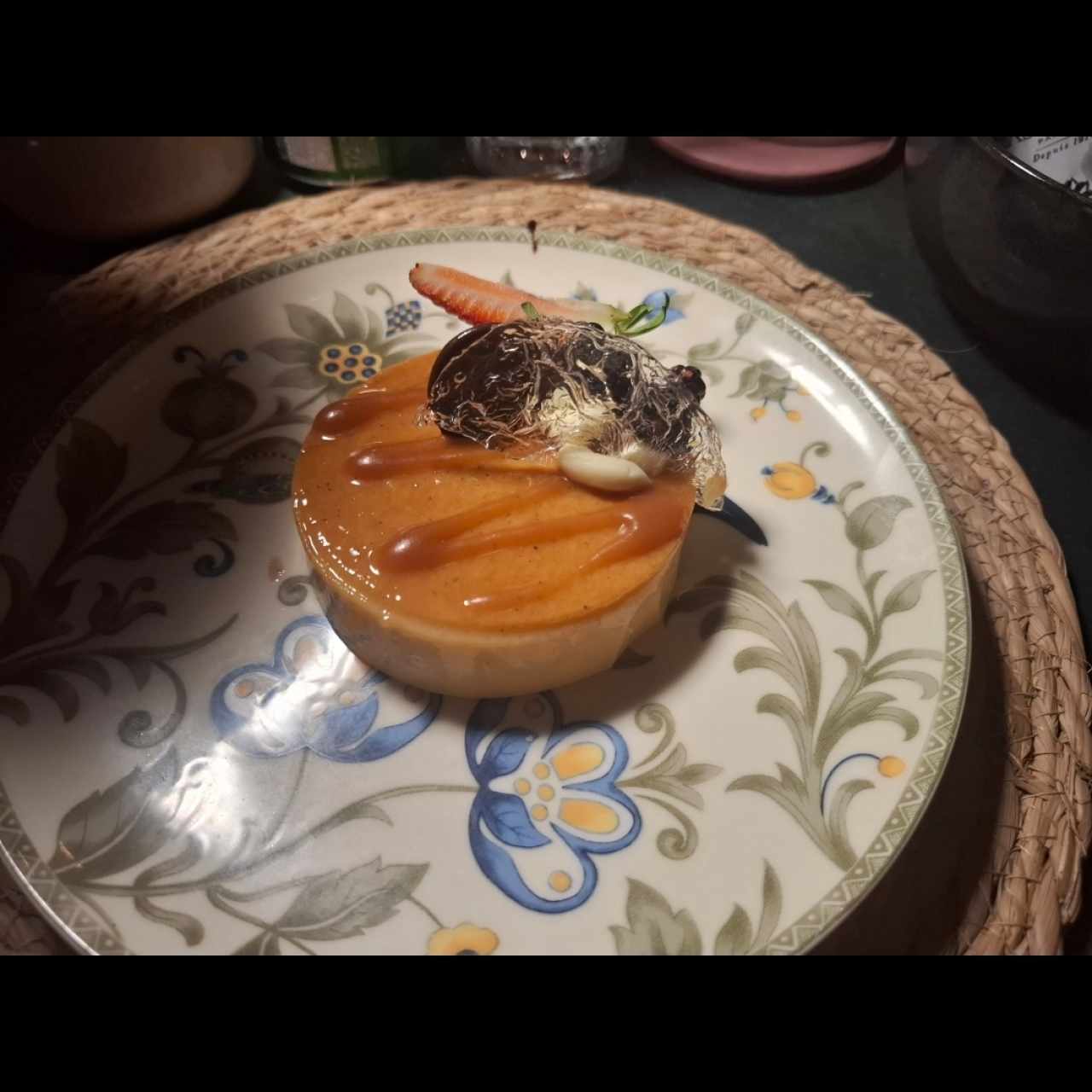 Flan de la casa