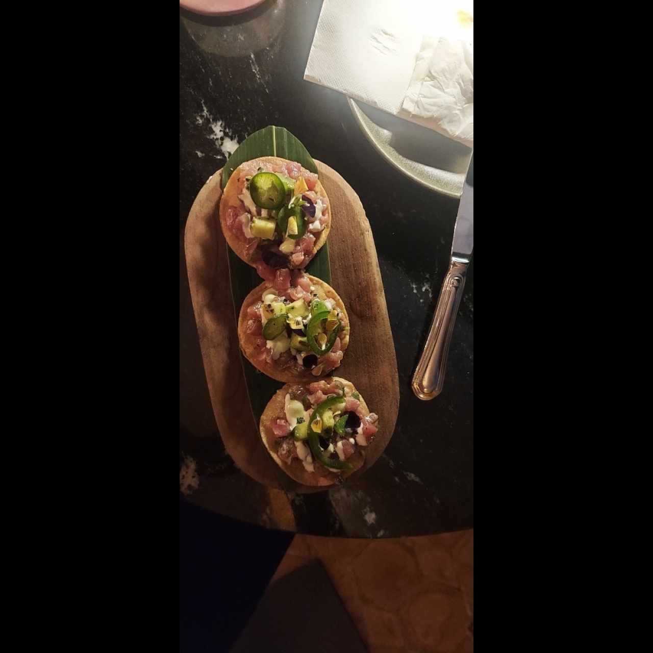 Tostadas de atún