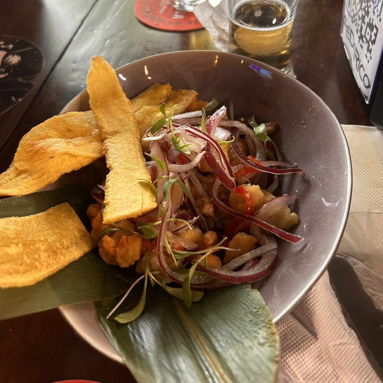 Ceviche frito