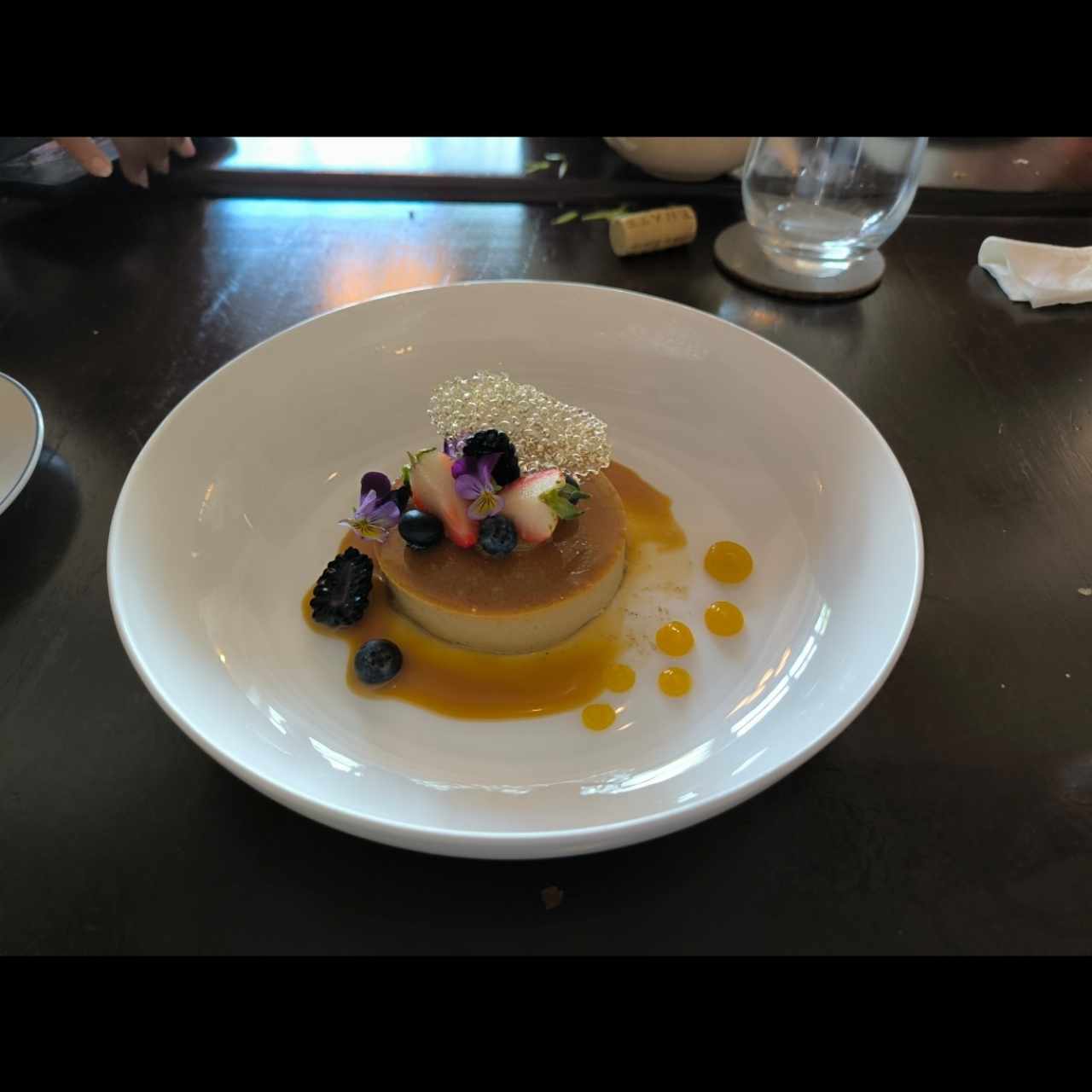 flan de cafe
