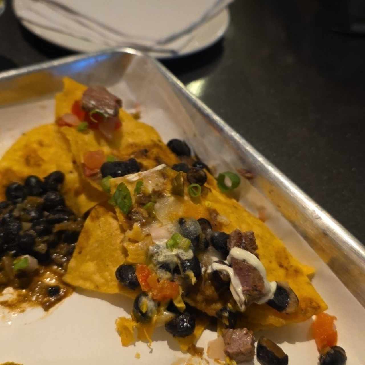 Nachos de carne 