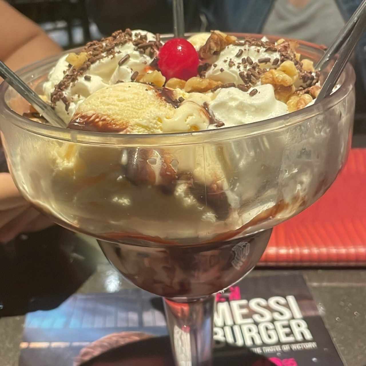 Desserts - Hot Fudge Brownie