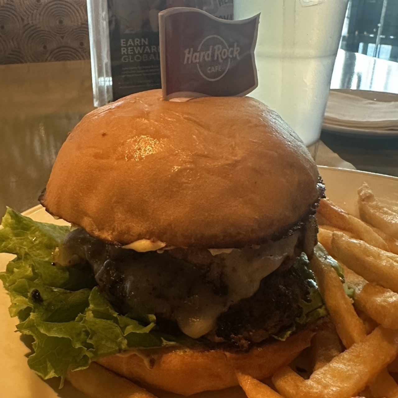 Swiss Mushroom Burger