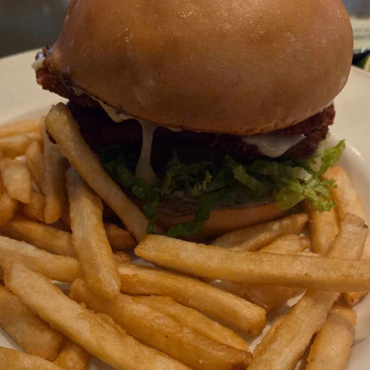 Hamburguesa de Messi