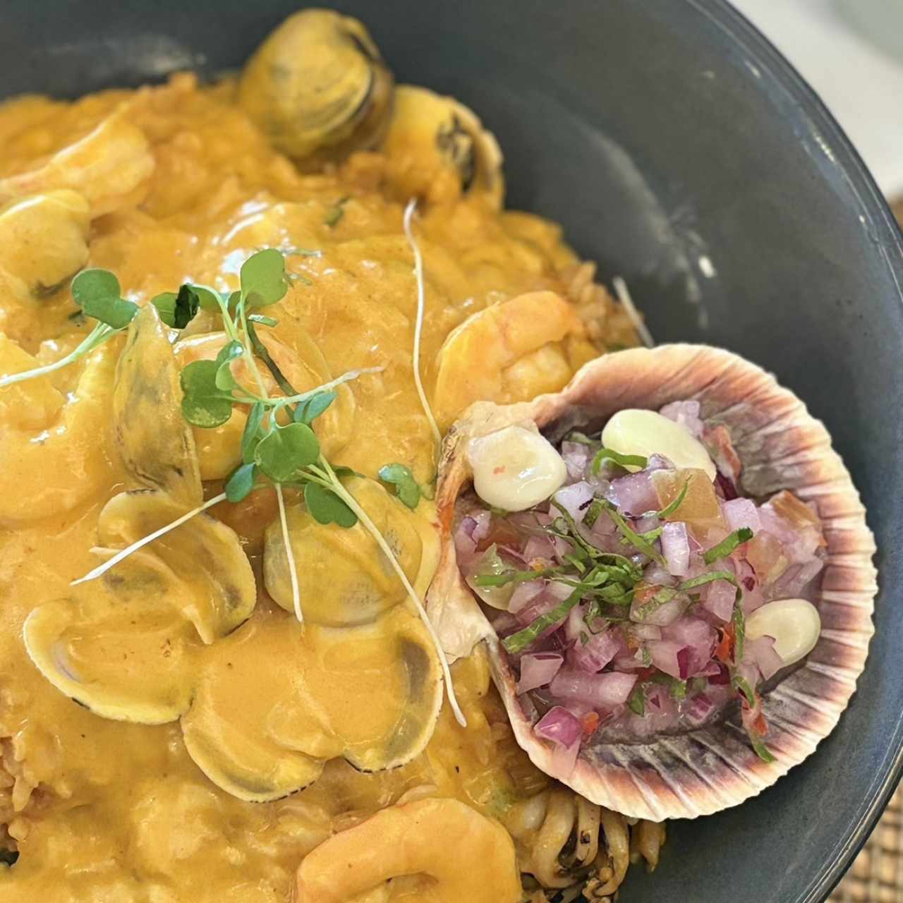 Arroz Callao con Mariscos