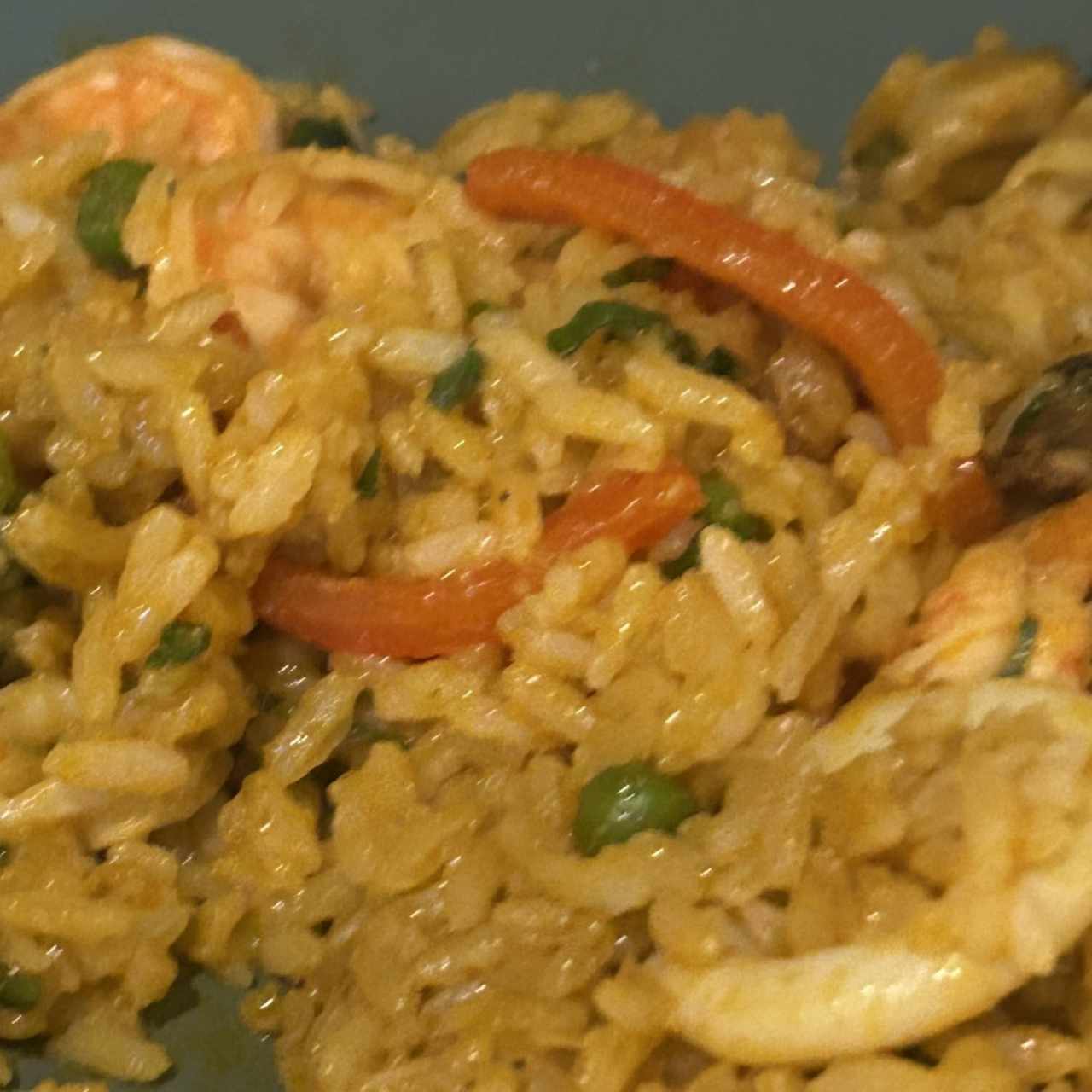 Platos Fuertes - Arroz Con Mariscos