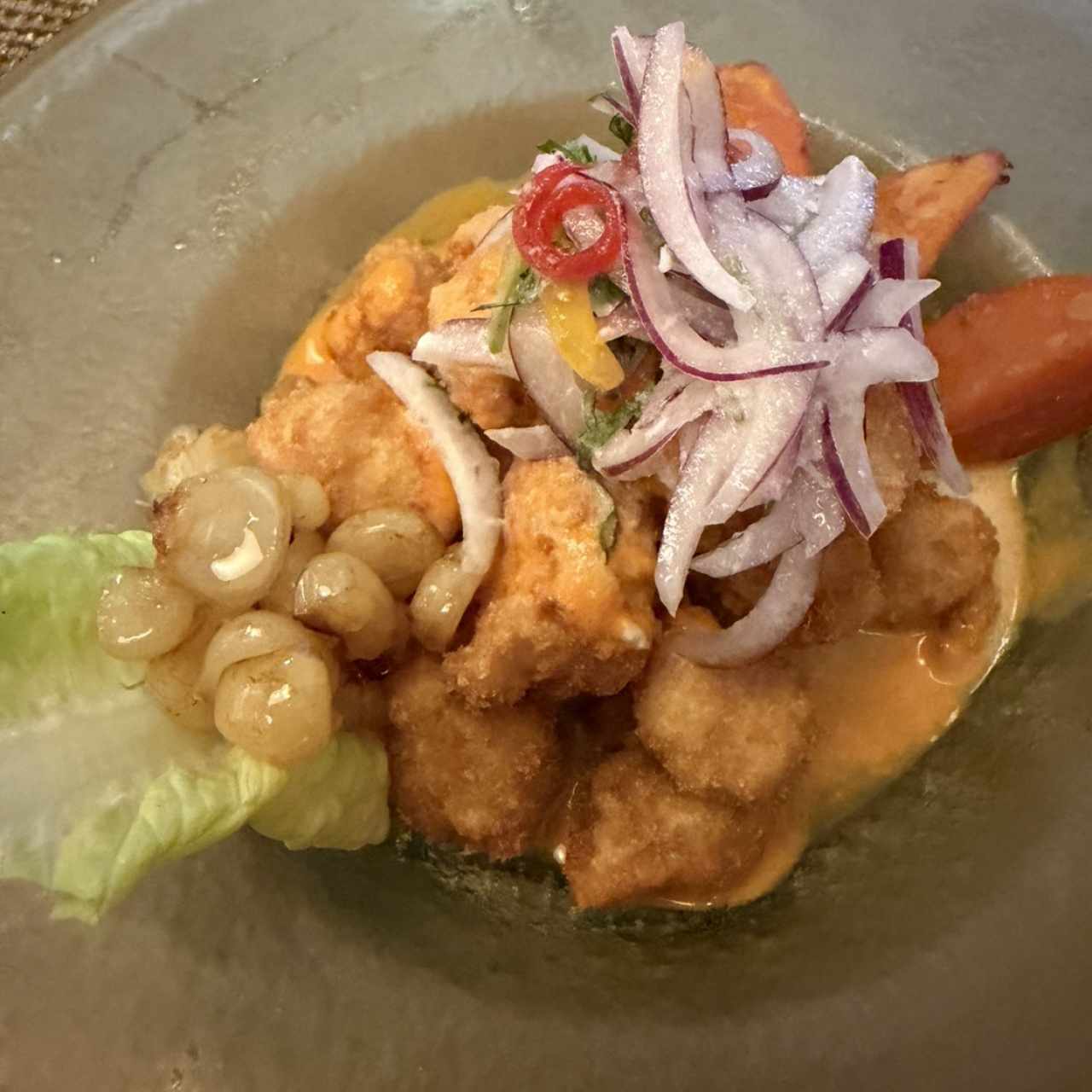 Ceviches - CEBICHE FRITO