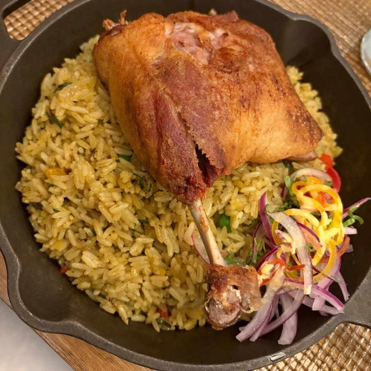 Arroz con pato
