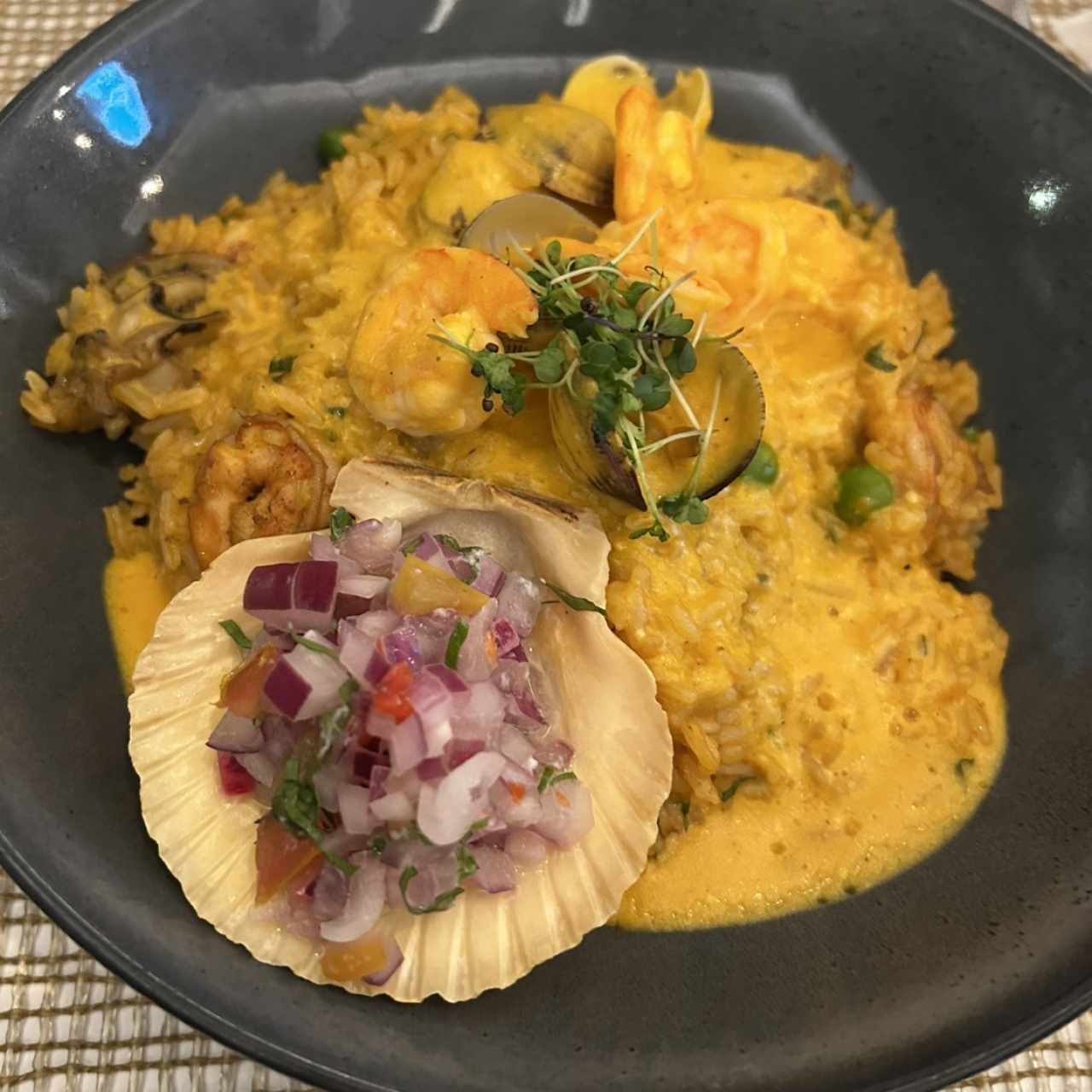 Arroz Callao con Mariscos