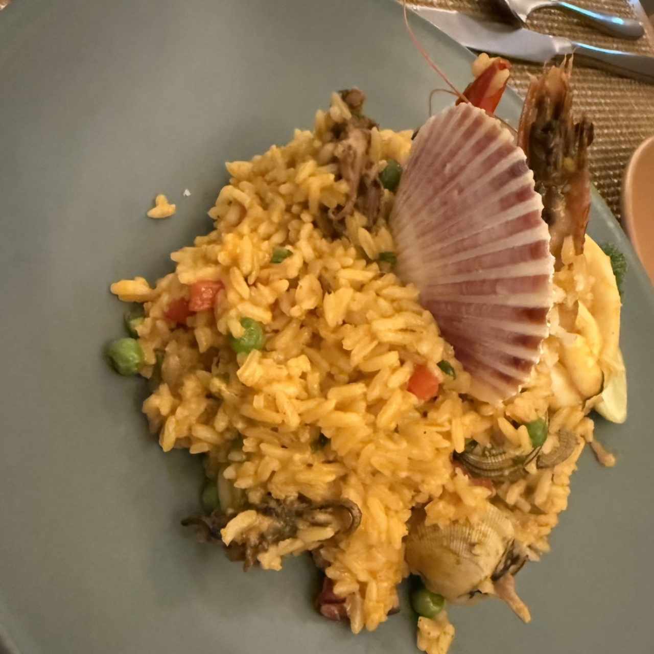 Arroz Callao con Mariscos