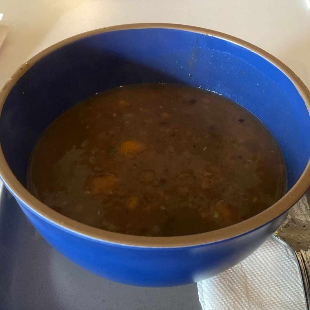 Sopa de lentejas