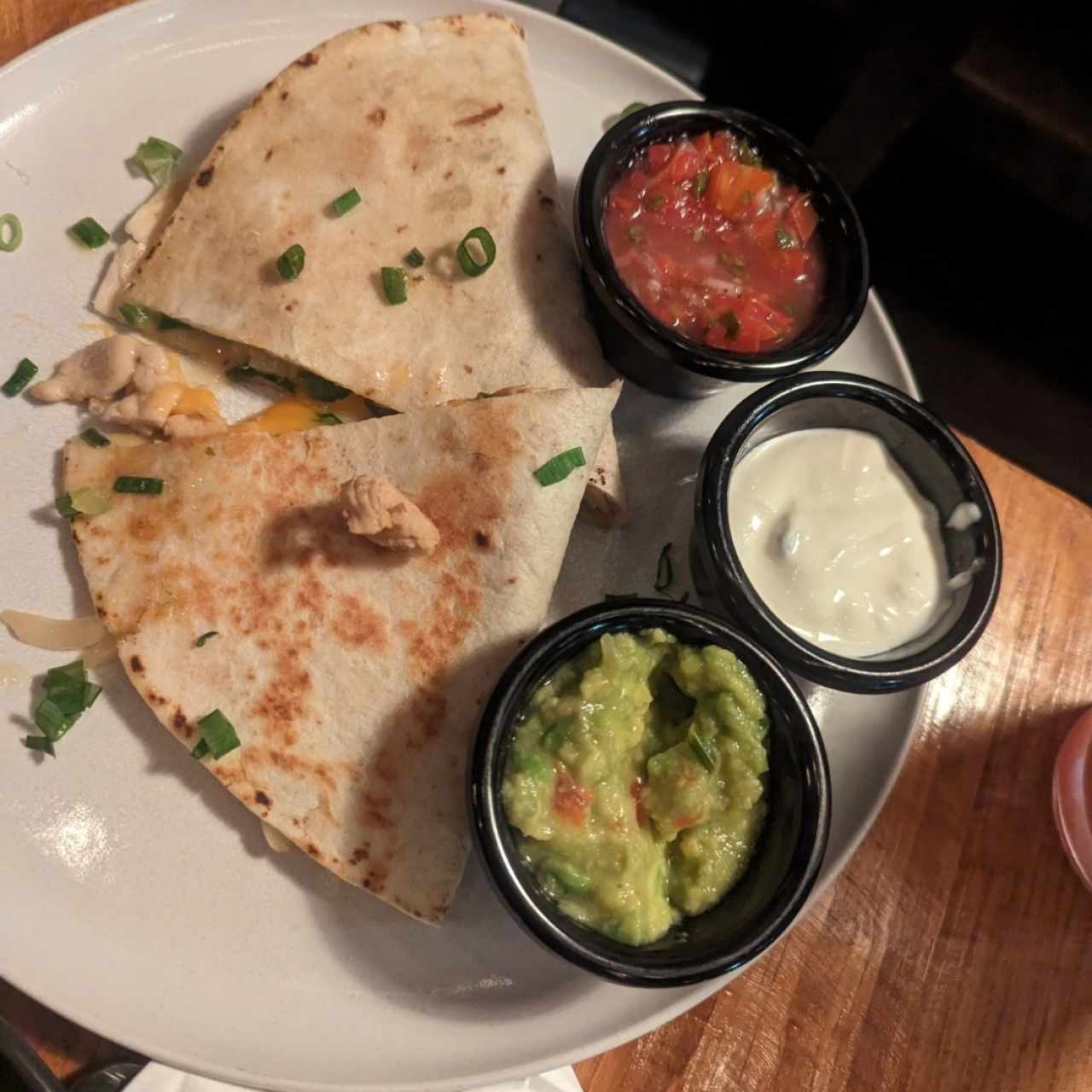 quesadillas