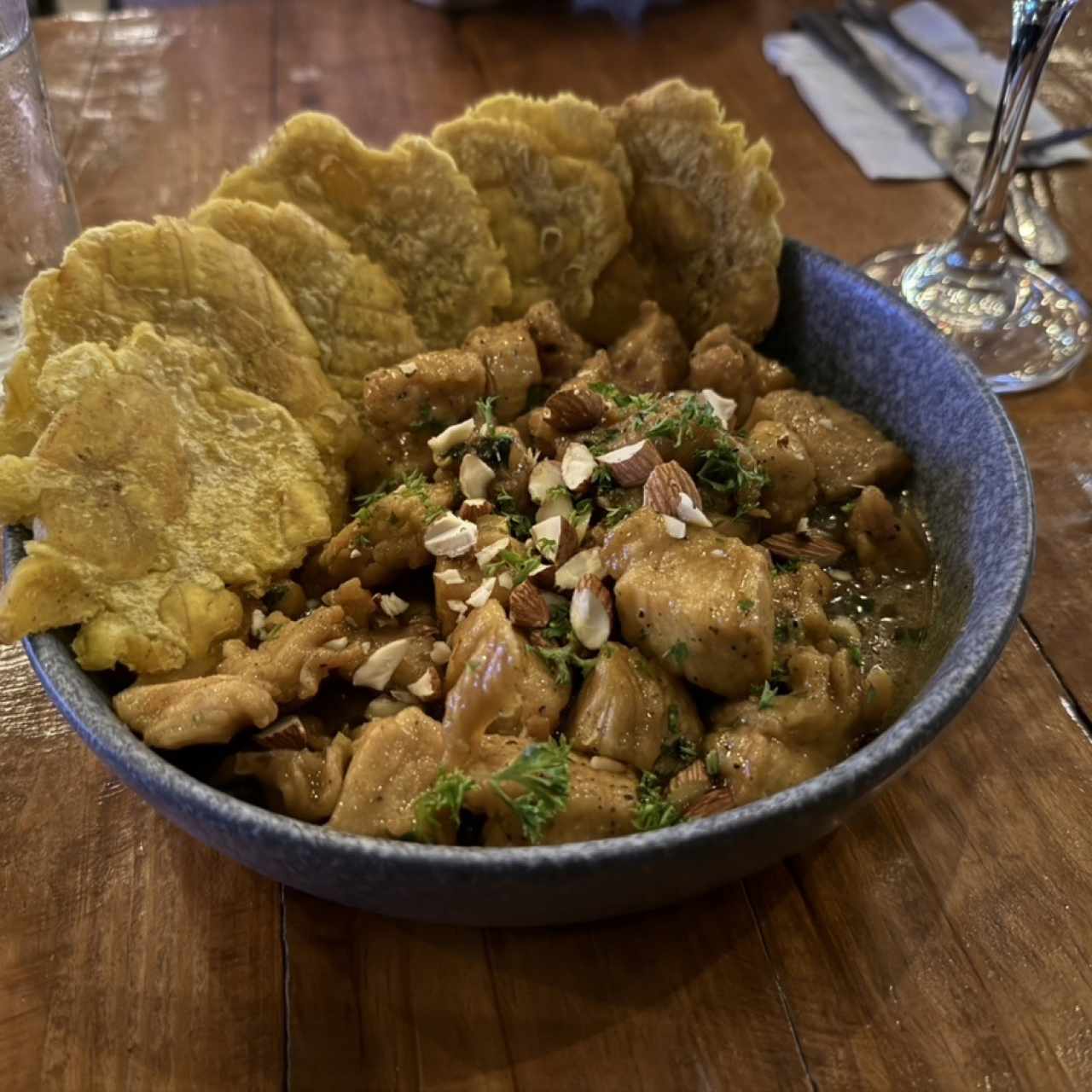 Curry pollo