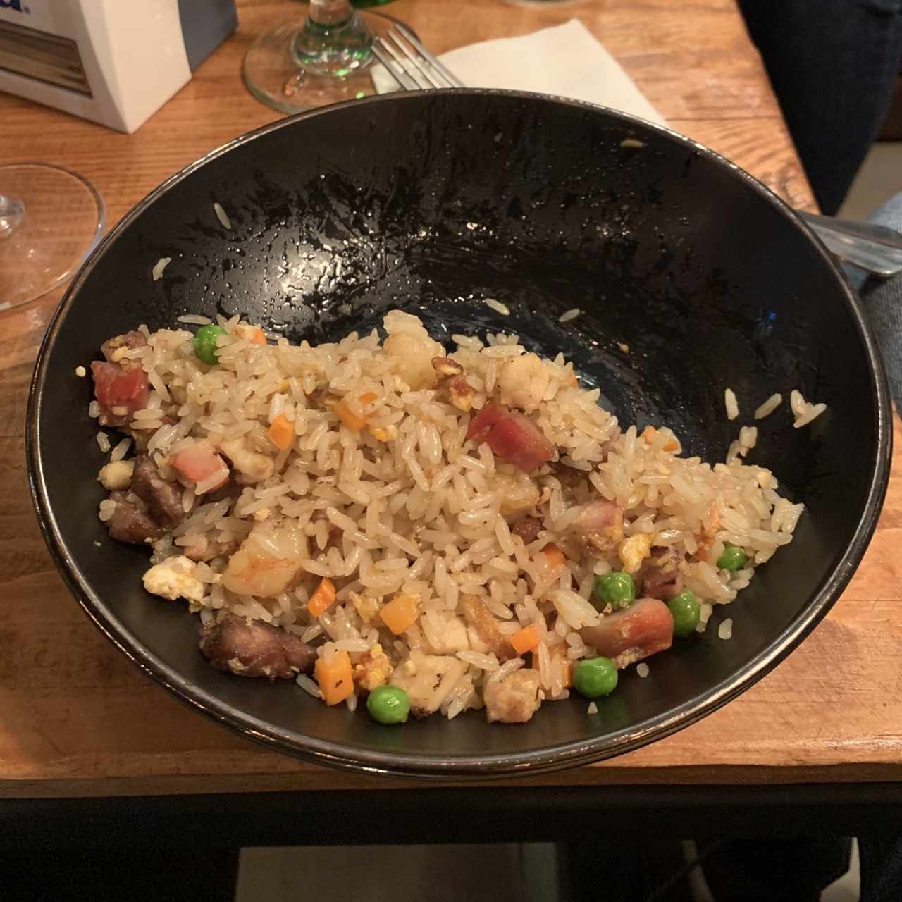 Arroz combinación 